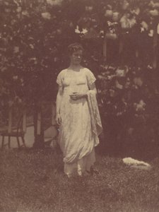 [Fru. Louis Kentin i Empire Dress], 1880-tallet, 1880-tallet. av Thomas Eakins