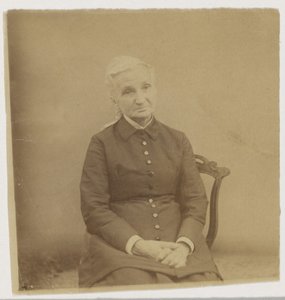Portrett av en sittende eldre kvinne av Thomas Eakins