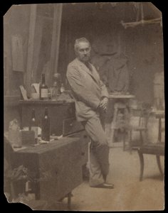 Selvportrett, 1889-94., 1889-94. av Thomas Eakins