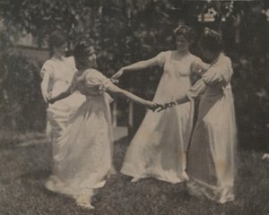Susan Hannah Macdowell, Uidentifisert jente, Elizabeth Macdowell, og muligens Mary Macdowell..., ca. 1 av Thomas Eakins
