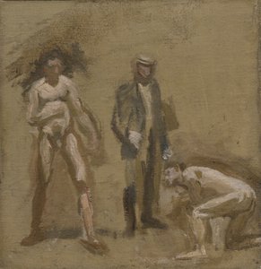 Tar greven, studer av Thomas Eakins