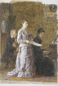 Den patetiske sangen, 1881. av Thomas Eakins