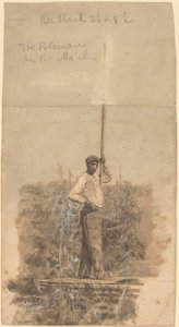 Polemannen i mash av Thomas Eakins