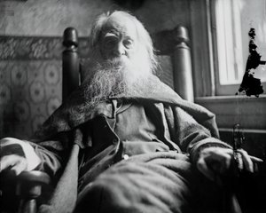 Walt Whitman i Camden, NJ, ca. 1891. av Thomas Eakins