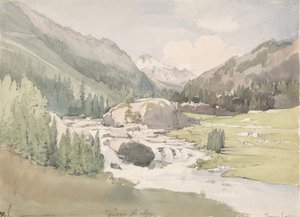 Mountain Valley, tidlig midten av 1800-tallet.