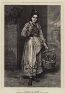 Fioler og Primroser av Thomas Faed
