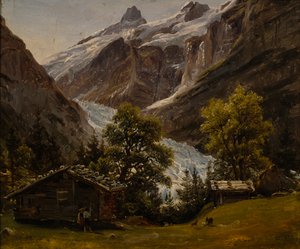 Grindelwald, Sveits av Thomas Fearnley