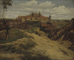Utsikt over Meissen av Thomas Fearnley