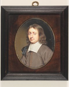 Christopher Simpson (akvarell på vellum) av Thomas Flatman