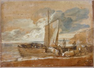 En storfeferge, 1784-1788 av Thomas Gainsborough