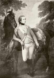 Anthony St Leger (litho) av Thomas Gainsborough