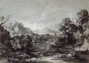 Kystutsikt av Thomas Gainsborough