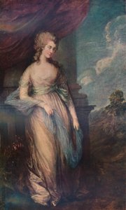 Georgiana, hertuginne av Devonshire, 1783, 1911 av Thomas Gainsborough