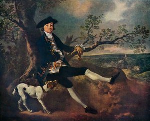 John Plampin, c1752 av Thomas Gainsborough