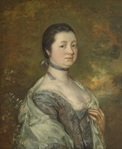 Margaret Gainsborough, født Burr av Thomas Gainsborough