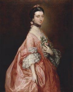 Mary Little, senere Lady Carr, ca. 1765. av Thomas Gainsborough