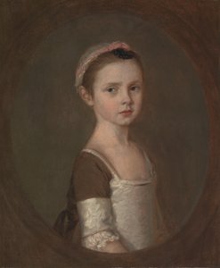 Frøken Susanna Gardiner 1752-1818, mellom 1758 og 1759. av Thomas Gainsborough