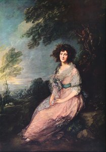 Mrs. Richard Brinsley Sheridan, 1785-1787 av Thomas Gainsborough
