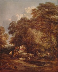 Markedsvognen, 1786, c1915 av Thomas Gainsborough