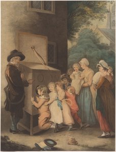 Barn rundt et visningsskap The Show Man / La Piece Curieuse