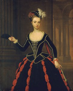 Portrett av Hon. Fru William Townshend