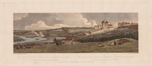 Et utvalg av tjue av de mest pittoreske utsiktene i Paris: Utsikt fra Palace Terrace, 1803. av Thomas Girtin