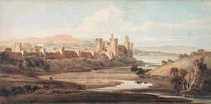 Conwy Castle av Thomas Girtin