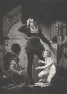 Prins Arthur og Hubert Shakespeare, King John, 4. akt, scene 1, 1823-24.