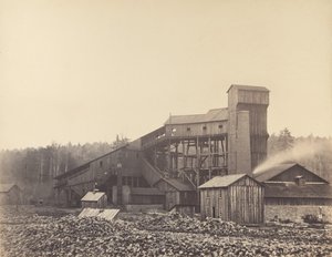 Gibson's Breaker, Rushdale, Pennsylvania, 1860-tallet.