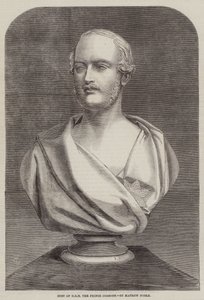 Byste av HKH prinsgemalen, av Mathew Noble av Thomas Harrington Wilson