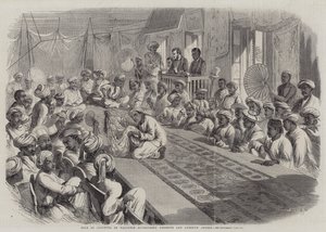 Salg på Calcutta av verdifulle regjeringsgaver og Lucknow-juveler av Thomas Harrington Wilson