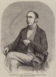 Sir Charles Lock Eastlake, DCL, FRS, president for Royal Academy