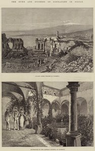Hertugen og hertuginnen av Connaught på Sicilia av Thomas Harrington Wilson