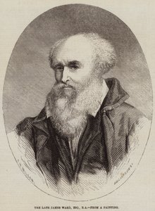 The Late James Ward, Esquire, RA av Thomas Harrington Wilson