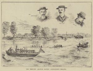 West-End Amateur Roing Association Regatta av Thomas Harrington Wilson