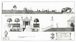 Southport: Section and Details of Upper Terrace and Walls, fra Thomas Mawsons 