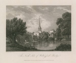 Nordsiden av Wallingford Bridge