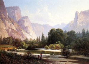 Paiute Indian Camp, Yosemite, 1890