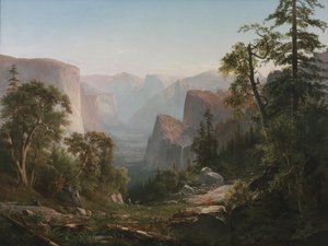 Utsikt over Yosemite-dalen, 1865