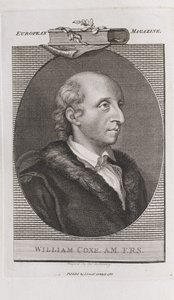 Portrett av William Coxe 1748-1828, 1786. av Thomas Holloway