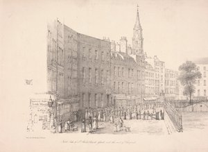 Nordsiden av St. Pauls kirkegård av Thomas Horner