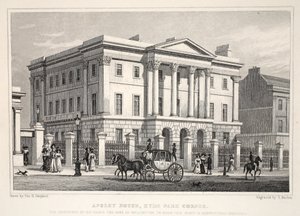 Apsley House, Hyde Park Corner, fra puben 