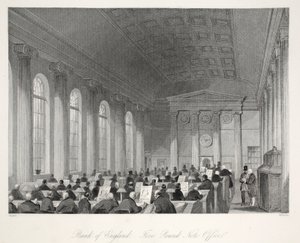 Bank of England - Five Pound Note Office, fra puben 