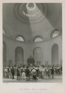 Bank of England, Sir John Soane's Rotunda av Thomas Hosmer Shepherd