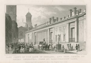 Bank of England, Sir John Soanes fronter av Thomas Hosmer Shepherd