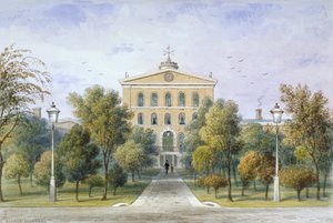 Bridewell fengsel i Tothill Fields, Westminster, London, c1850 av Thomas Hosmer Shepherd