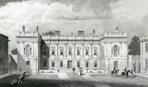 Burlington House, Royal Academy of Arts, Piccadilly, London, ca. 1829-31 av Thomas Hosmer Shepherd