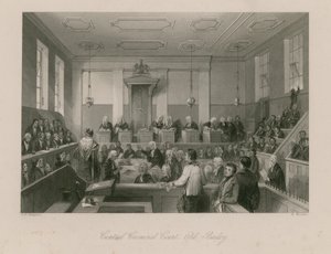 Central Criminal Court, Old Bailey av Thomas Hosmer Shepherd