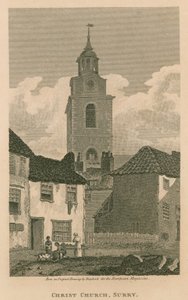 Christ Church, Southwark, Surrey av Thomas Hosmer Shepherd
