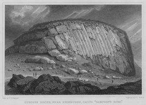 Curious Rocks, nær Edinburgh, kalt Sampson